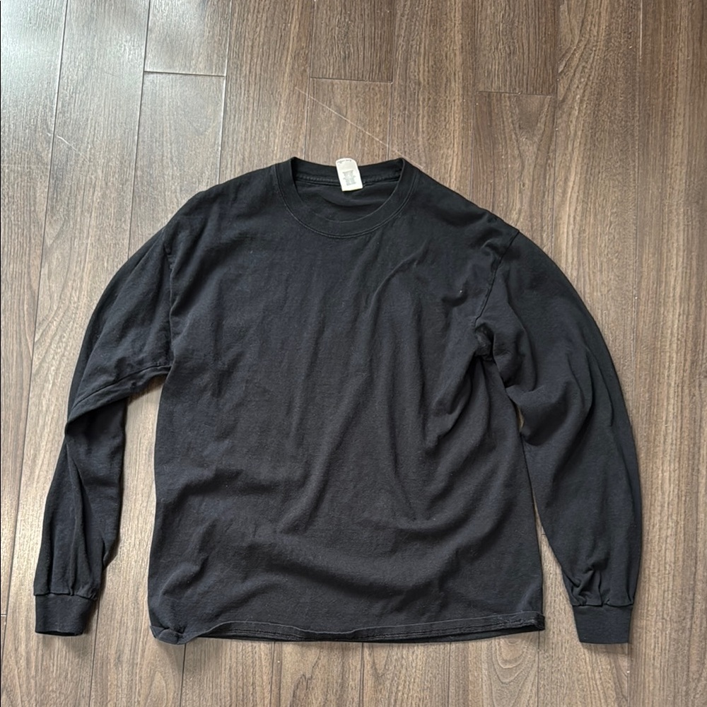Classic Black Long Sleeve Shirt